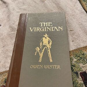 The Virginian by Owen Wister Hardcover Book